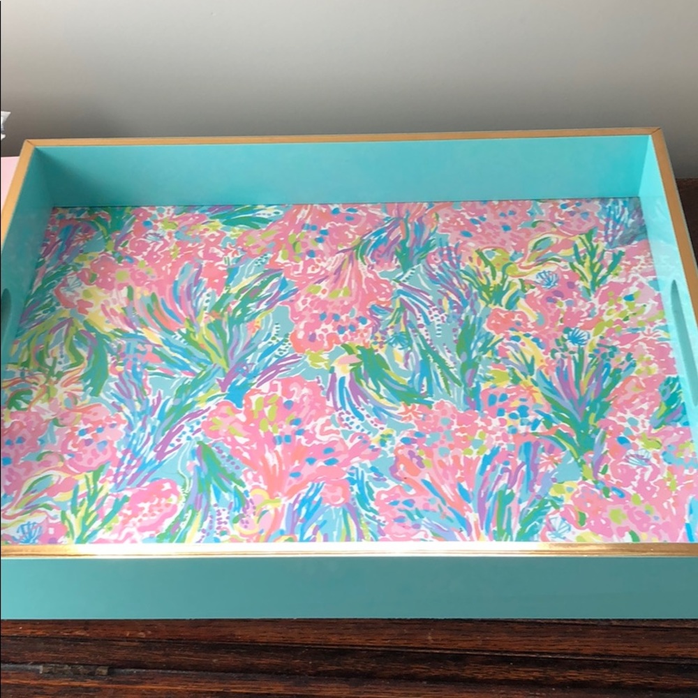 Lilly Pulitzer serving tray